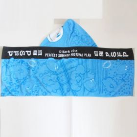 DISH(ディッシュ) DISH　皿組キャンプ2014夏in東西2大野音-PERFECT SUMMER FESTIVA PLAN- フード付きタオル