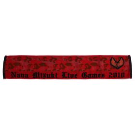水樹奈々(NANA) LIVE GAMES 2010 マフラータオル レッド