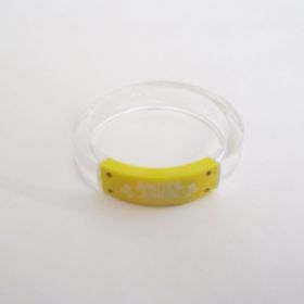 ももいろクローバーZ(ももクロ) 誰でもカモ～ン！～ただし、ホワイトベレーの方に限ります?～ バングル(イエロー)