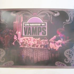 VAMPS(HYDEソロ) ポスター 特典ポスター（MTV Unplugged）