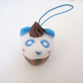 AAA(トリプルエー) アミューズメント景品 え～パンダカップケーキマスコット(青)