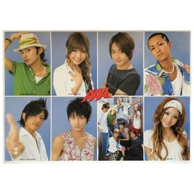 AAA(トリプルエー) ポスター aaa 2007 唇からロマンチカ頃 A2