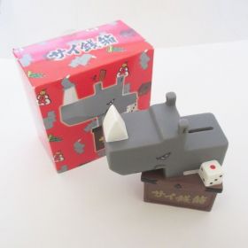 ポルノグラフィティ(porno) 14thライヴサーキット "The dice are cast" "サイ"銭箱型貯金箱鏡