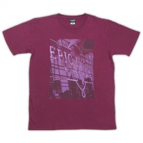 フォトTシャツ パープル