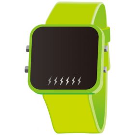 カラーデジタルウォッチ　緑