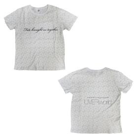 UVERworld(ウーバーワールド) 47/47 TOUR 2011 Tシャツ ホワイト YUTAROデザイン
