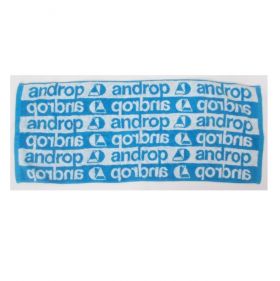 androp(アンドロップ) その他 フェイスタオル ブルー ロゴ