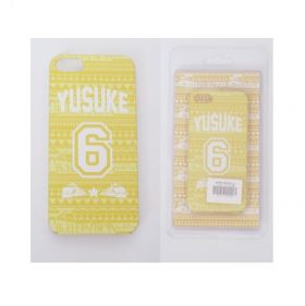 超特急(ちょうとっきゅう) ONEMAN SHOW SPRING HALL TOUR 2015 "20億分のLINK 僕らのRING" RING iphoneケース ユースケ 5/5s用黄