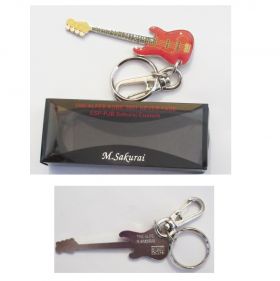 THE ALFEE(ジ・アルフィー) AUBE 2001 NEVER FADE キーホルダー ギター ESP 桜井モデル
