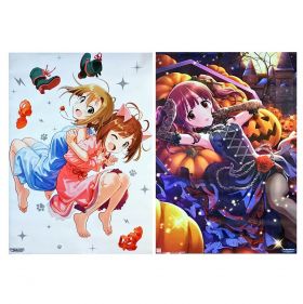アイドルマスター(アイマス) ポスター 両面 緒方智絵里 多田李衣菜 前川みく シンデレラガールズ 第8巻 特典