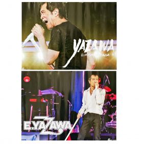矢沢永吉(E.YAZAWA) ポスター ライブ A GARURU レコード 両面