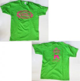 田村ゆかり(ゆかりん) LOVE LIVE 2010 *STARRY☆CANDY☆STRIPE* Tシャツ グリーン 9月26日 仙台会場限定