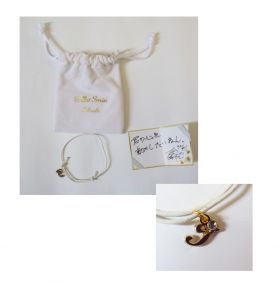 超特急(ちょうとっきゅう) 限定販売 イニシャルブレスレット ファンクラブ会員限定 スペシャルグッズ タカシ 白