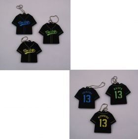 AAA(トリプルエー) DOME TOUR 2018 COLOR A LIFE AAA Party会員限定 ベースボールシャツキーホルダー 青 緑 黄 3点セット