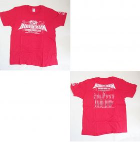 超特急(ちょうとっきゅう) BULLET TRAIN ONEMAN SHOW 2014 Tシャツ（レッド)ユーキ
