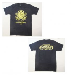 水樹奈々(NANA) LIVE ACADEMY 2010 Tシャツ ブラック