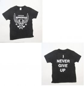 湘南乃風(しょうなんのかぜ) その他 若旦那 never give up Tシャツ 絶対に諦めないよ、オレは！！ツアー2015