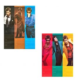 吉川晃司(COMPLEX) ポスター 2003 カレンダー 二枚組