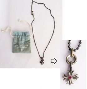 THE ALFEE(ジ・アルフィー) AUBE 2000 シルバーペンダント ネックレス