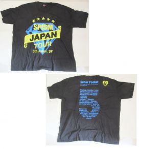 ソナーポケット(ソナポケ) ソナポケイズム JAPAN TOUR 5th Anniv.SP BIG Tシャツ　ブラック