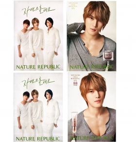 ジェジュン(JYJ) ポスター 両面ポスター 2枚セット NATURE REPUBLIC JYJ