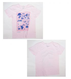 RADWIMPS(ラッド) イルトコロニー TOUR 09 Tシャツ　ライトピンク