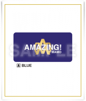 ハーフリストバンド ブルー