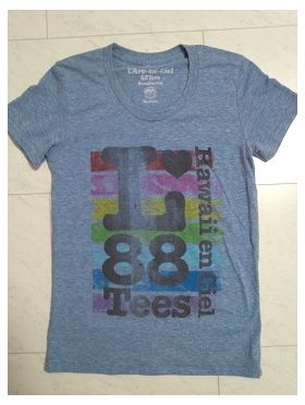 L'Arc～en～Ciel×88Tees コラボTシャツ パターン2(グレー)
