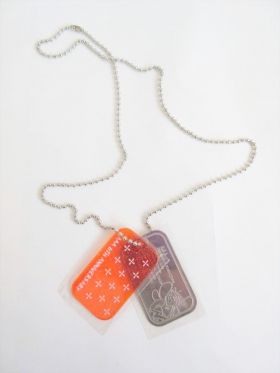 AAA(トリプルエー) AAA 6th Anniversary Tour  え～ネックレス(橙)