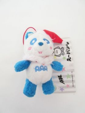 AAA(トリプルエー) アミューズメント景品 え～パンダサンタマスコット(青)