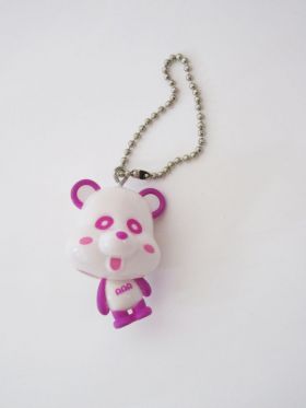 AAA(トリプルエー) アミューズメント景品 え～パンダ プラプラマスコット(紫)