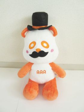 AAA(トリプルエー) アミューズメント景品 おひげのおすわりBIGぬいぐるみ(橙)