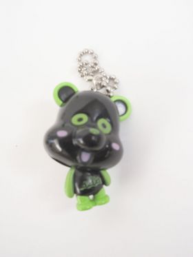 AAA(トリプルエー) アミューズメント景品 え～パンダ プラプラマスコット黒(緑)