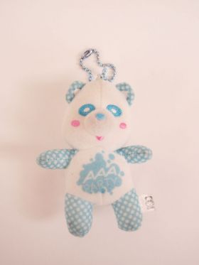 AAA(トリプルエー) 限定販売 AAA Party会員限定え～パンダドットキーホルダー(青)