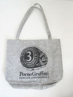ポルノグラフィティ(porno) "FANCLUB UNDERWORLD3" トートバッグ(グレー)