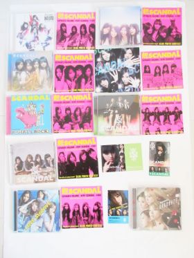 SCANDAL(スキャンダル) シングルCD ミニアルバム9枚セット 特典冊子等付属