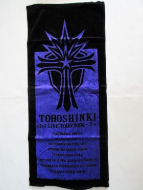 東方神起(TOHOSHINKI) TOHOSHINKI 3rd LIVE TOUR 2008~T~ スポーツタオル