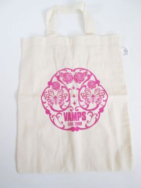 VAMPS(HYDEソロ) VAMPARK エコバッグ(桃蝶)
