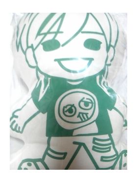 「一生バカ」 クッション 喜矢武豊