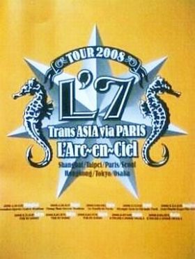L'Arc～en～Ciel(ラルク) L'7-TRANS ASIA VIA PARIS- パンフレット
