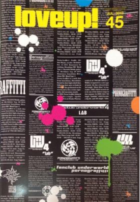 ポルノグラフティ(ポルノ)  ファンクラブ会報 love up!(ラバップ) No.045