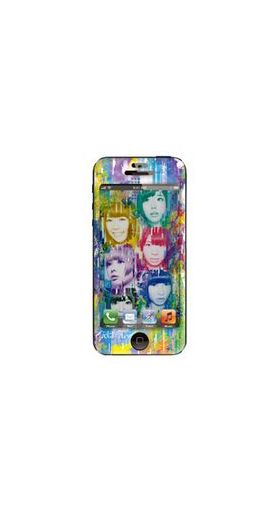 でんぱ組.inc(でんぱ) ワールドワイド☆でんぱツアー2014 でんぱ組.inc×GraphersRock×Gizmobies iphoneカバーシール　パターン1