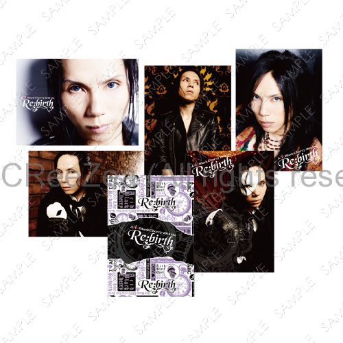買取】Acid Black Cherry 2010 Live Re:birth ポストカードセット 