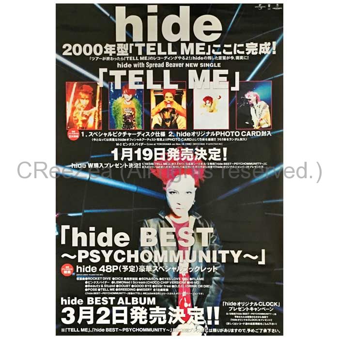 hide crystal project RADIOSITY A1ポスター - アニメグッズ