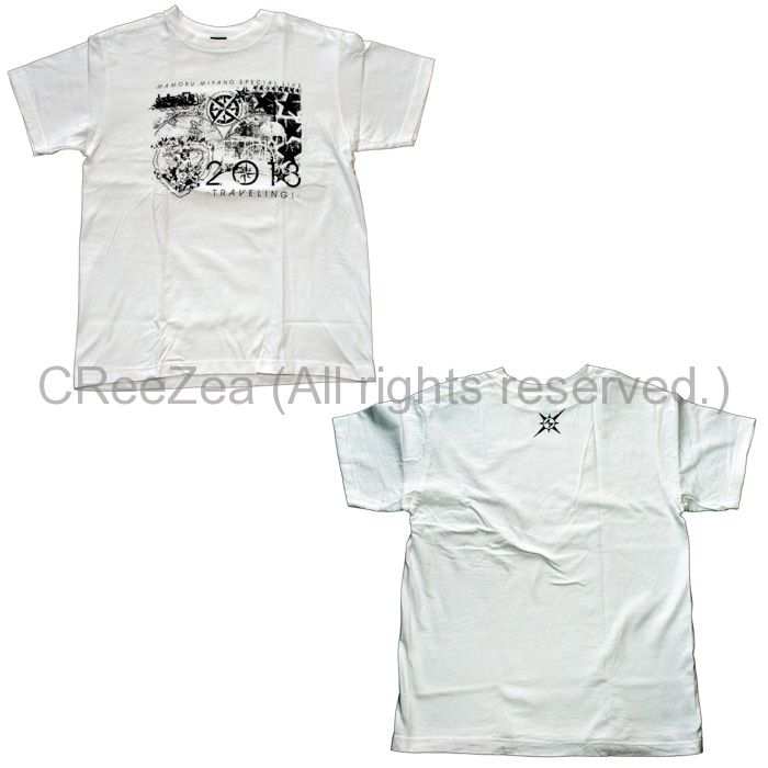 買取 宮野真守 マモ Special Live 13 Traveling Tシャツ ホワイト アーティストショップjp 買取 宮野真守 マモ Special Live 13 Traveling Tシャツ ホワイト アーティストショップjp