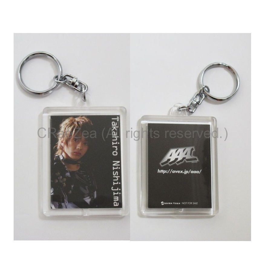 買取】AAA(トリプルエー) その他 キーホルダー 西島隆弘 アルバム ATTACK リリースイベント 非売品 2006 || アーティストショップJP