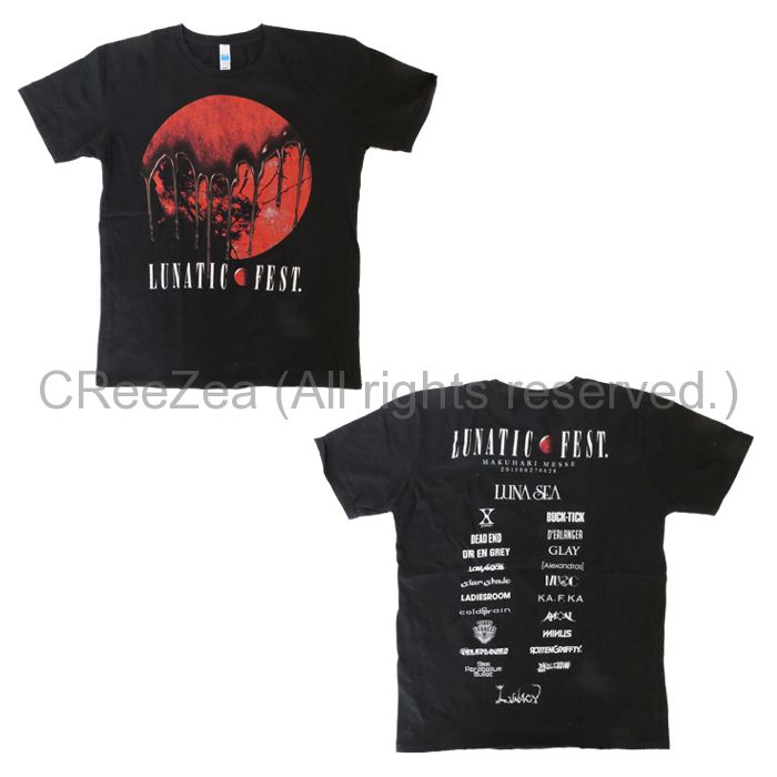 買取】LUNA SEA(ルナシー) その他 Tシャツ lunatic fest 2015 X