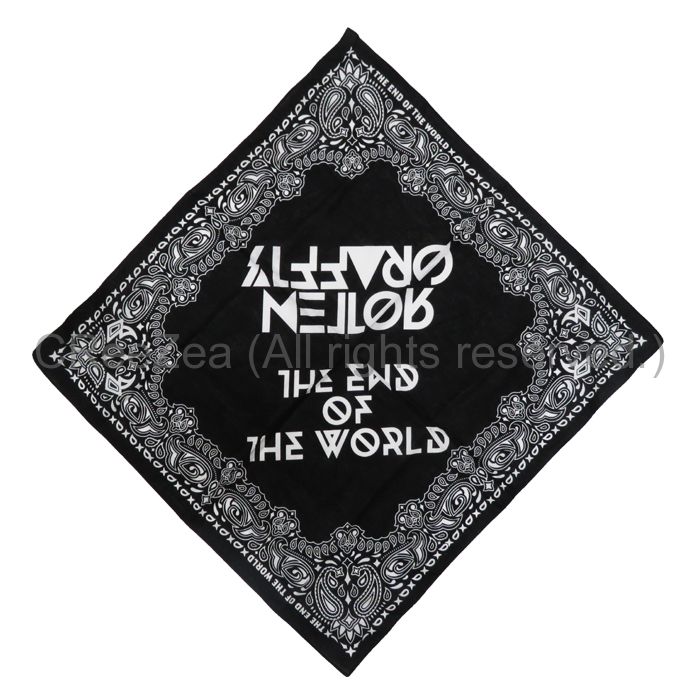 買取 Rottengraffty ロットン その他 バンダナ The End Of The World Tour 14 アーティストショップjp