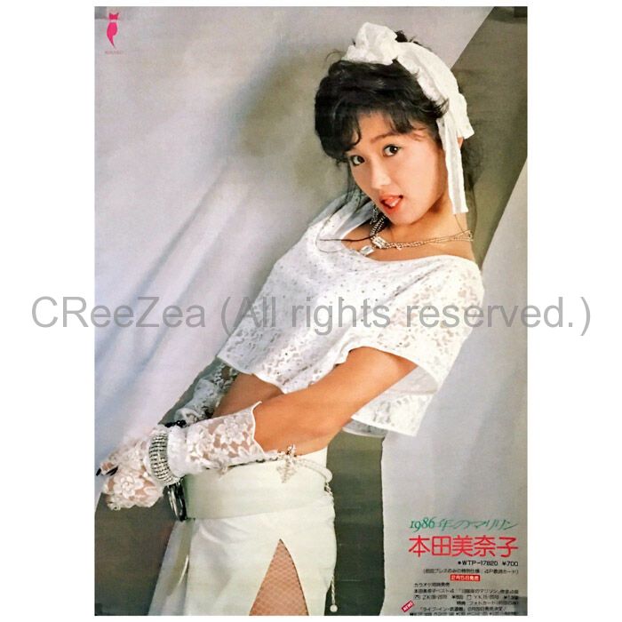 本田美奈子 1991年 フリースタイルコンサート パンフレットボックス 本田美奈子 1991年 フリースタイルコンサート パンフレットボックス