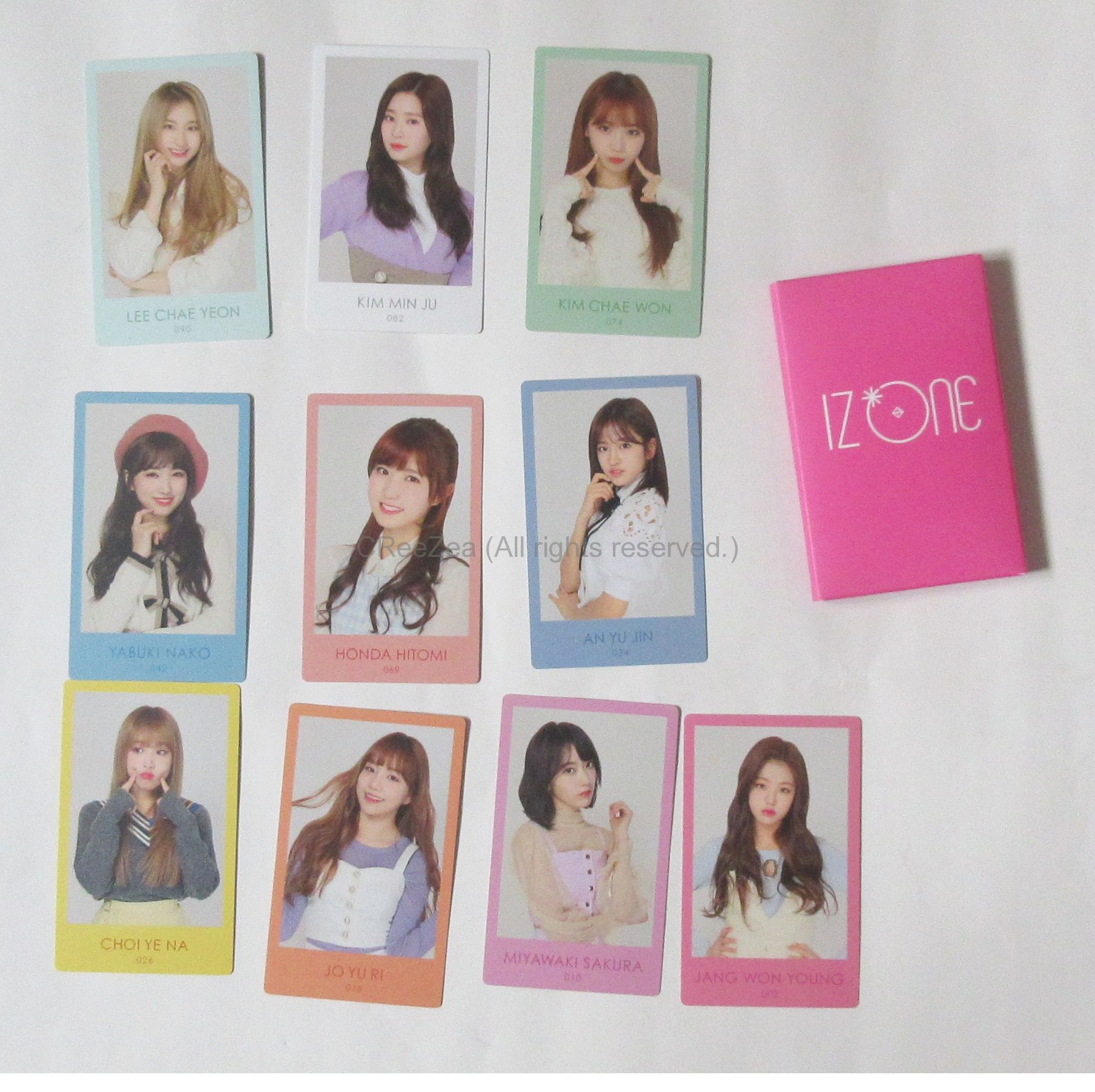 【買取】IZ*ONE(アイズワン) JAPAN 1st Fan Meeting ランダムフォトカード 10枚セット トレカ チャン・ウォニョン